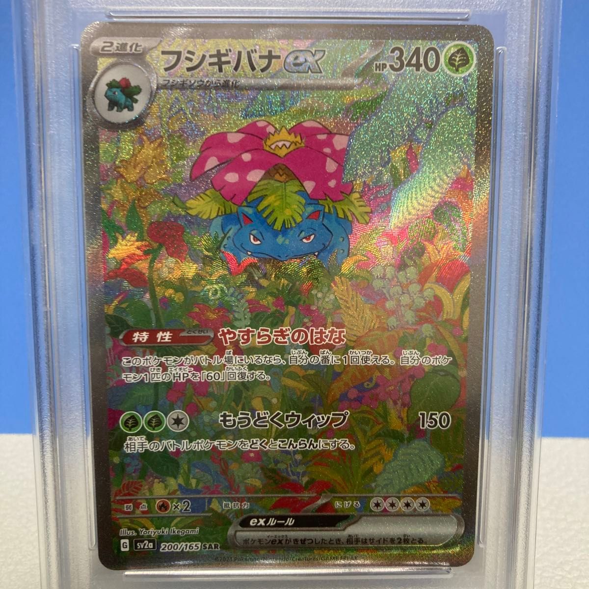 PSA10】ポケモンカード 151 フシギバナex SAR ポケモンカード151 SAR