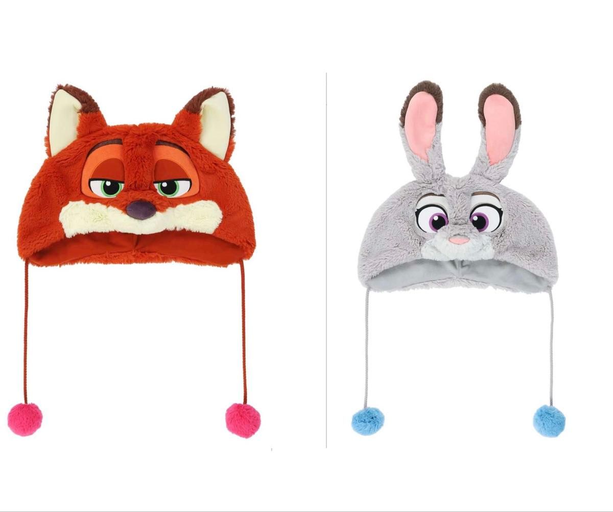 ズートピア ファンキャップ【ニック・ジュディ】2点セット｜Yahoo