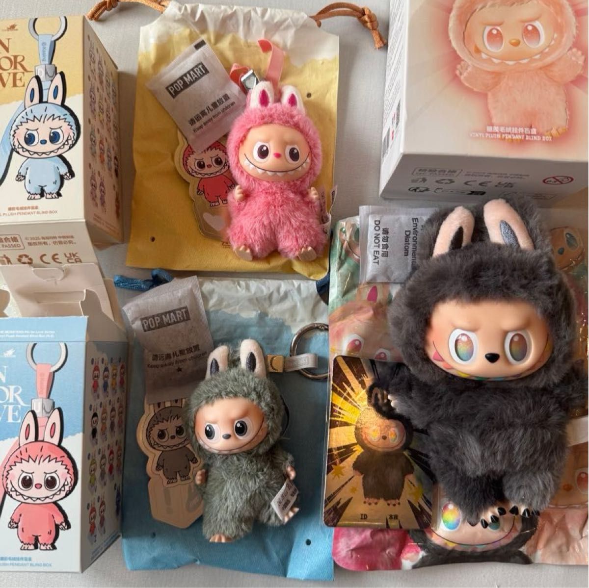 超レア】全制覇ラブブエナジー&PIN FOR LOVE と シークレット 3種類