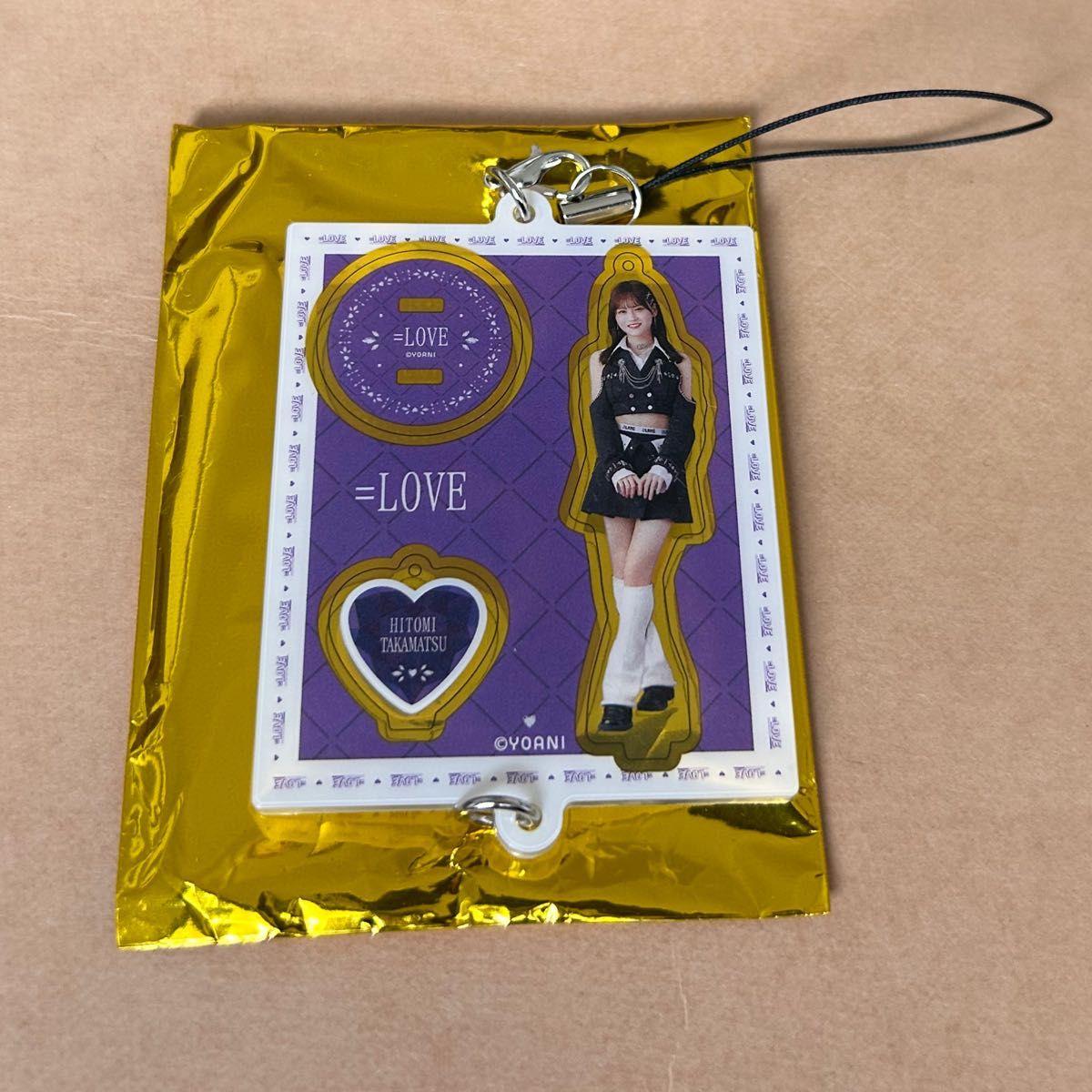 LOVE イコラブ 髙松瞳 ミニくじ vol 1 呪って呪って アクリル