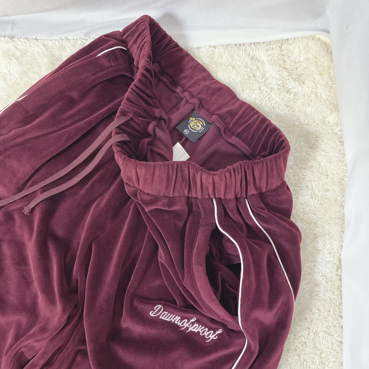 dawn of proof ロサンゼルステリトリー ベロア セットアップ 5XL 上下