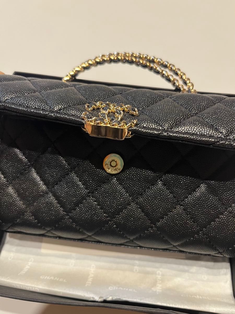 シャネル CHANEL ショルダーバッグ 2025 ノベルティ キャビアスキン