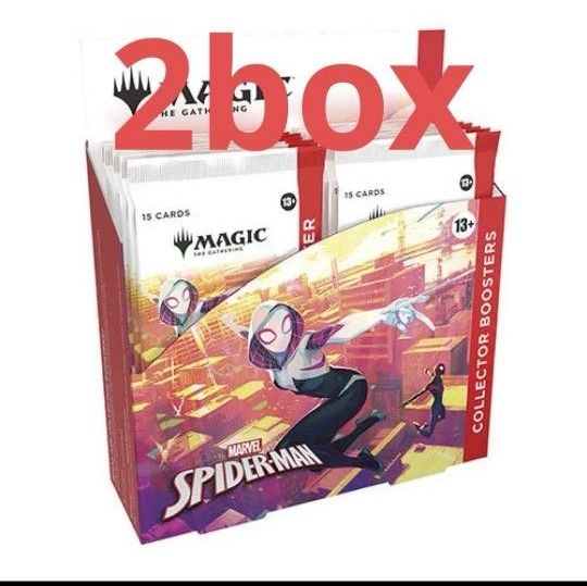 マーベル スパイダーマン コレクター・ブースター 英語版2BOX