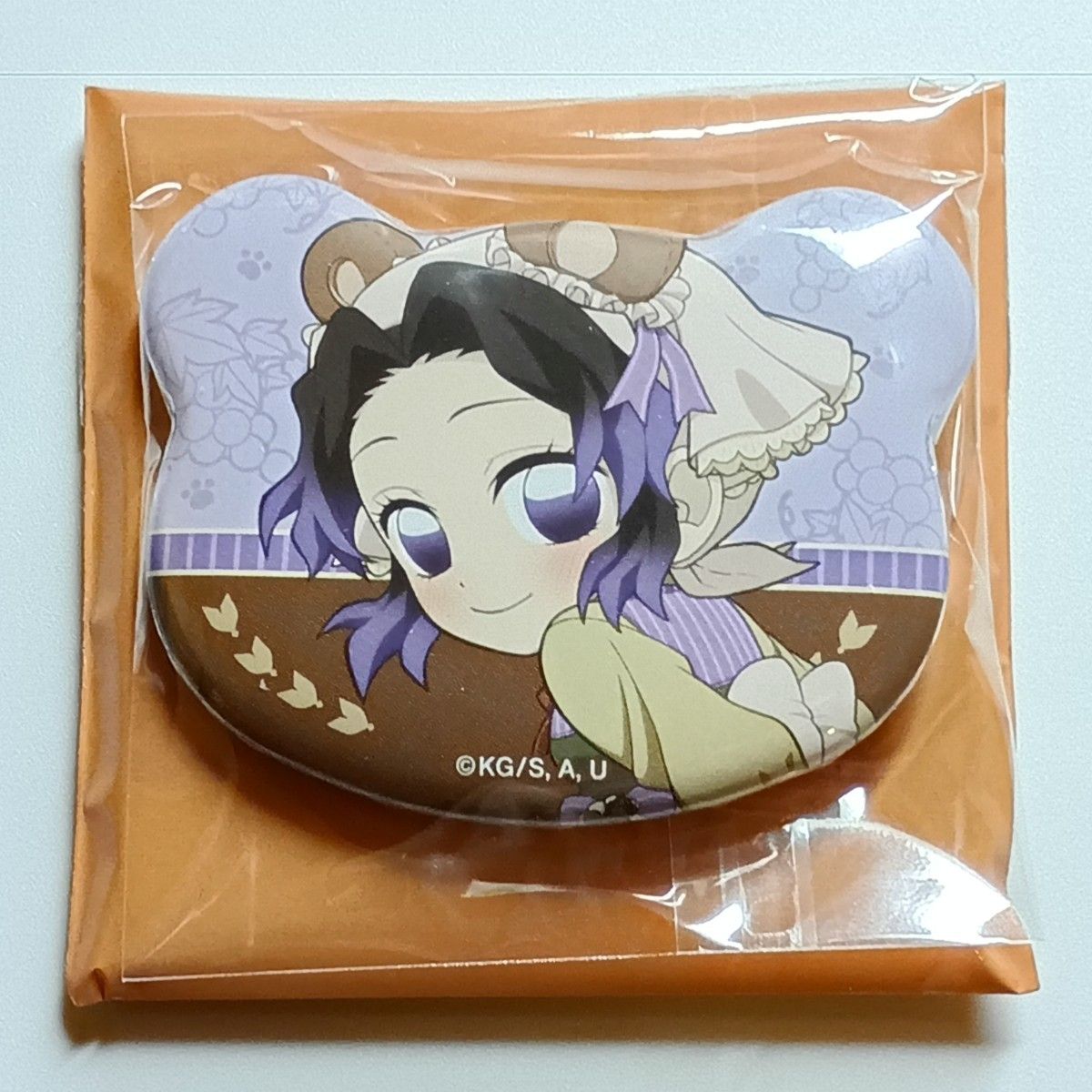 鬼滅の刃 ufotable 実りの秋まつり2025 ランダムくま缶バッジA 胡蝶