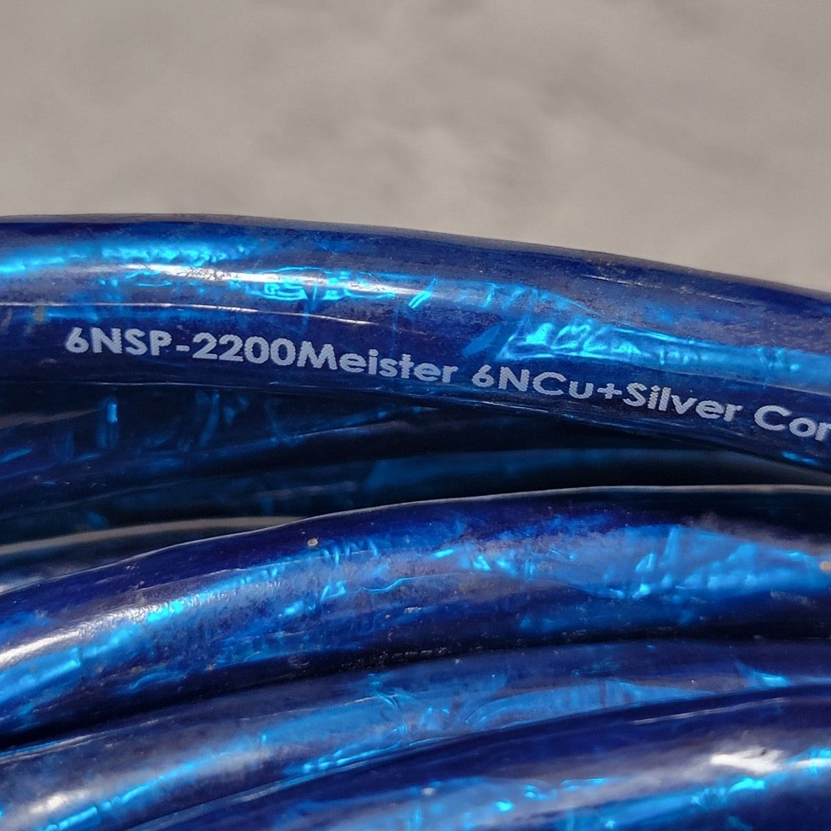 ZONOTONE ゾノトーン 6NSP-2200 Meister スピーカーケーブル 5m 2本