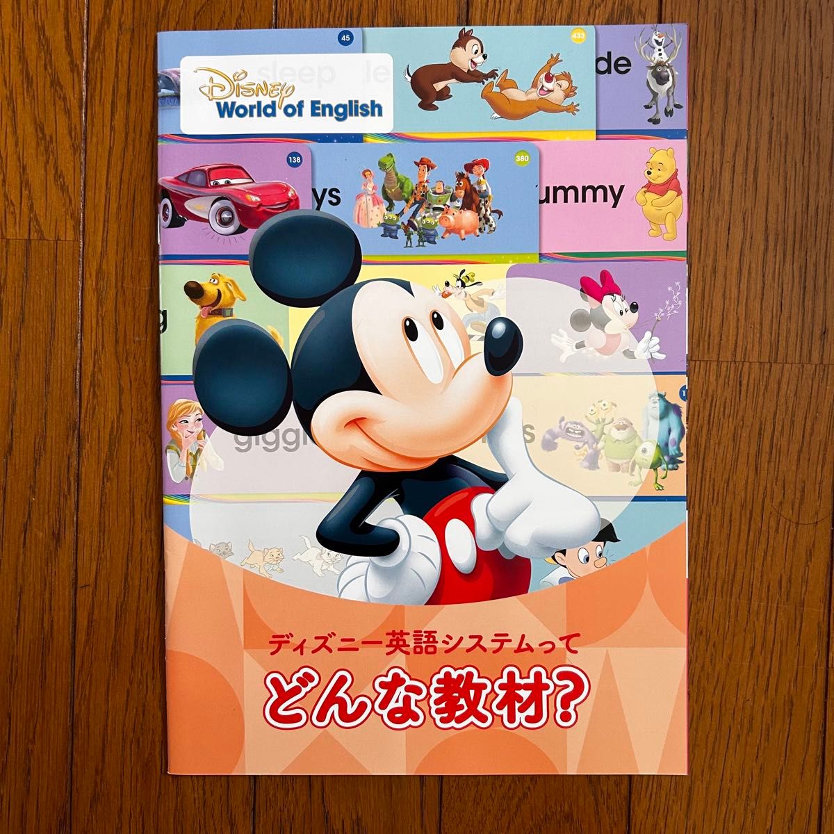 未使用】ディズニー英語システム ワールドファミリー サンプルDVD CD