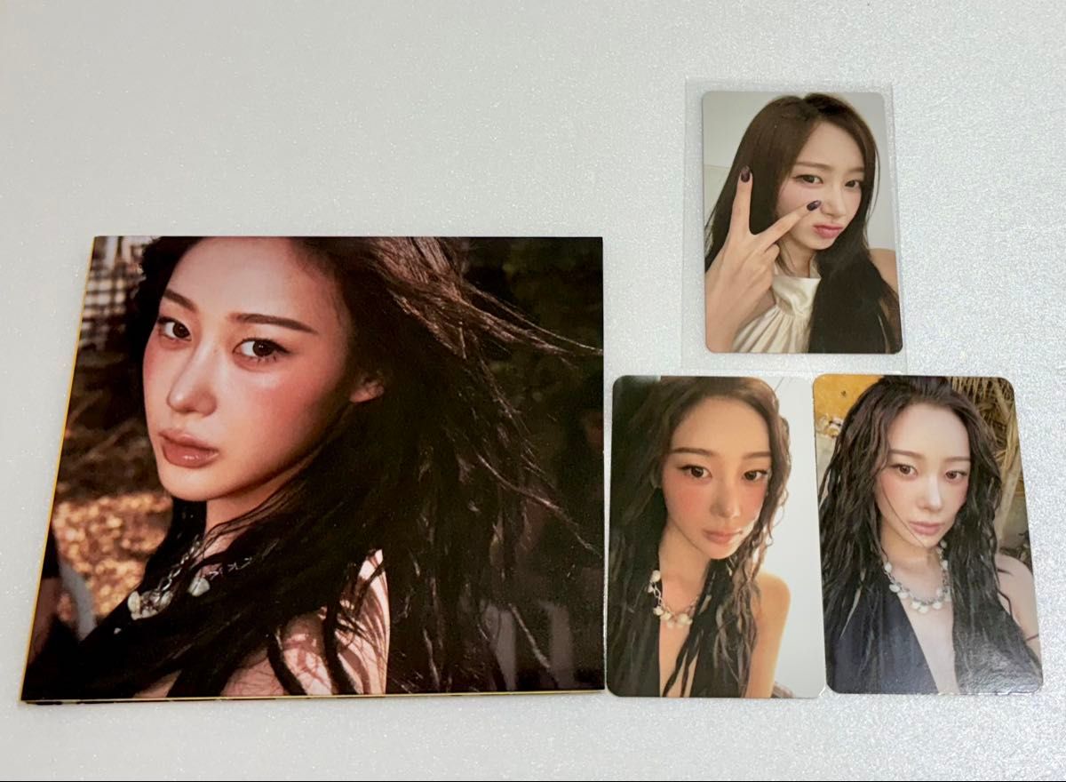 aespa rich man qqミュージック 星5 数量限定 トレカ ジゼル aespa