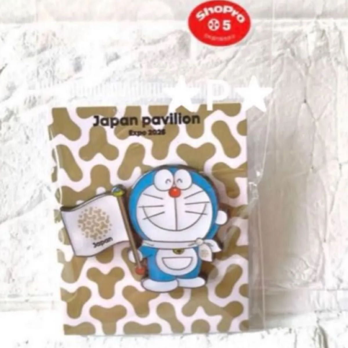 EXPO2025 大阪関西万博限定 ドラえもん ピンバッジ 日本館