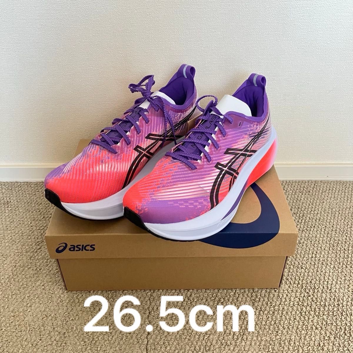 最終セール 【新品未使用】ASICS MEGABLAST メガブラスト 26 5cm