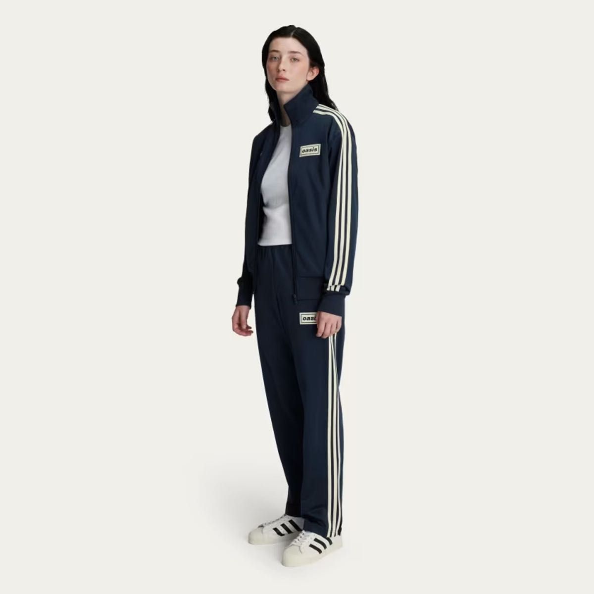 新品XL】ADIDAS OASIS ツアー ファイヤーバード トラックトップ 紺