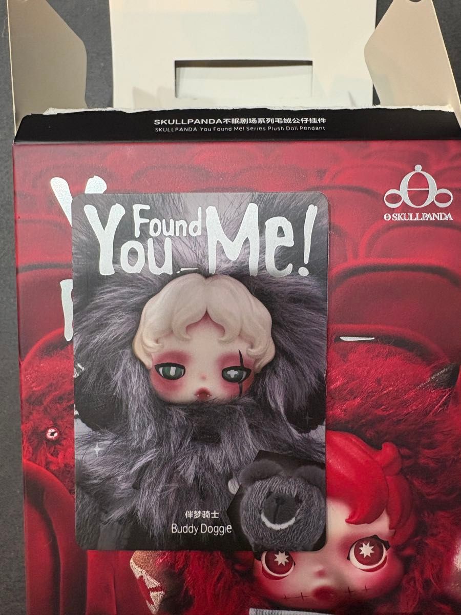 シークレット スカルパンダ SKULLPANDA you found me POPMARTポップ