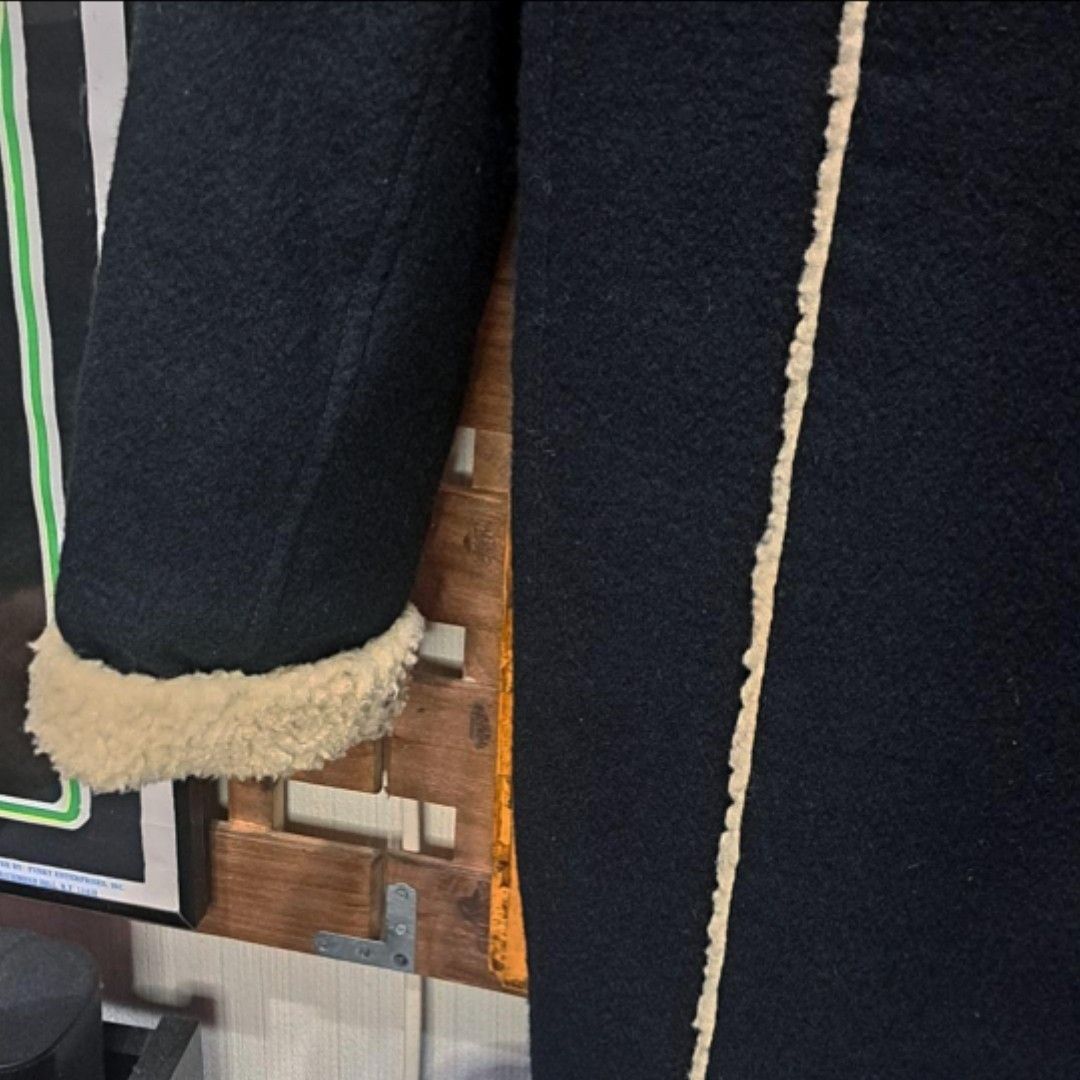 STUSSY×SCHOTT ステューシー ショット 裏ボア ムートン調 ダッフル