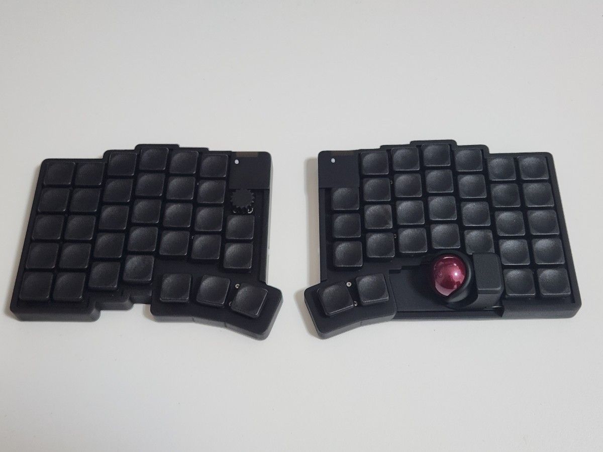 Glove65tb 完成品 低背トラボ ロープロファイル 無線接続 ブラック