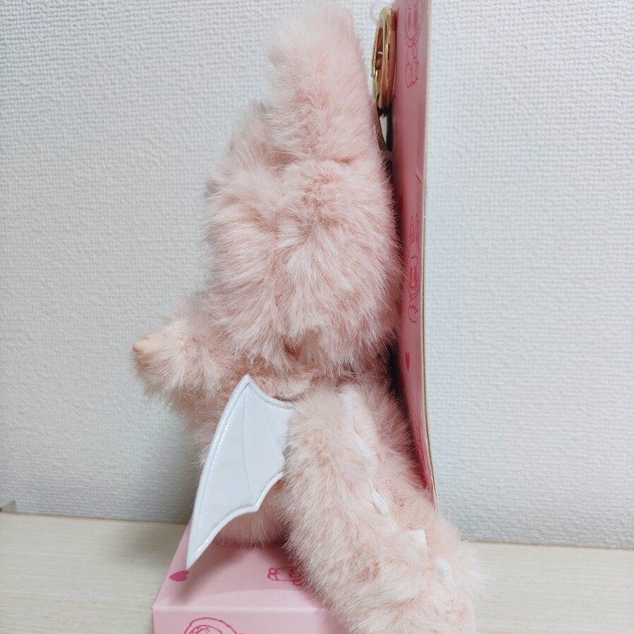 限定品ZIMOMO デビル ラブブ ジモモ ドラゴン 天使 ピンク ネックレス