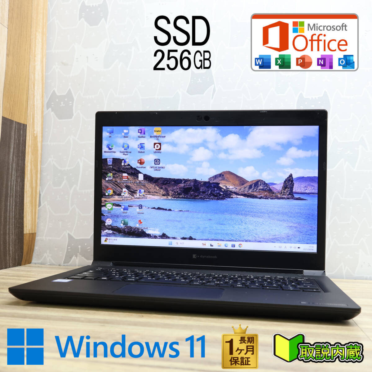 高性能Acer P259 i3-7020U メモリ8GB SSD256GB 高性能☆Acer P259 i3-7020U