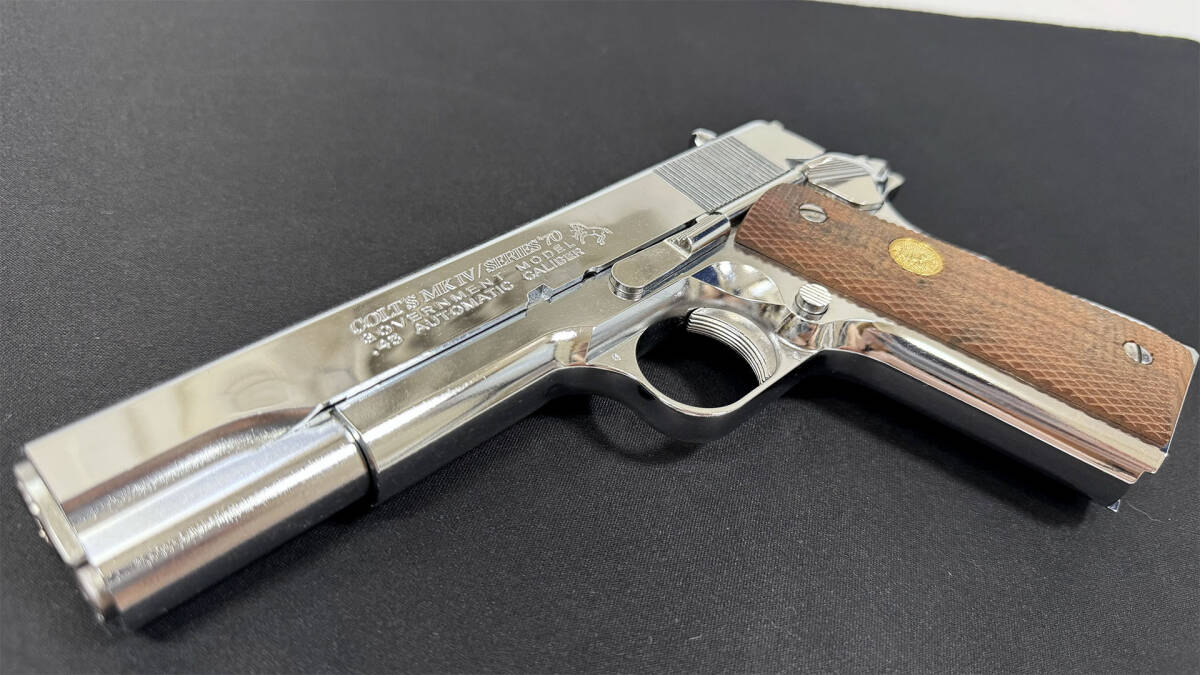 東京マルイ コルト ガバメント シリーズ'70 ニッケルフィニッシュ