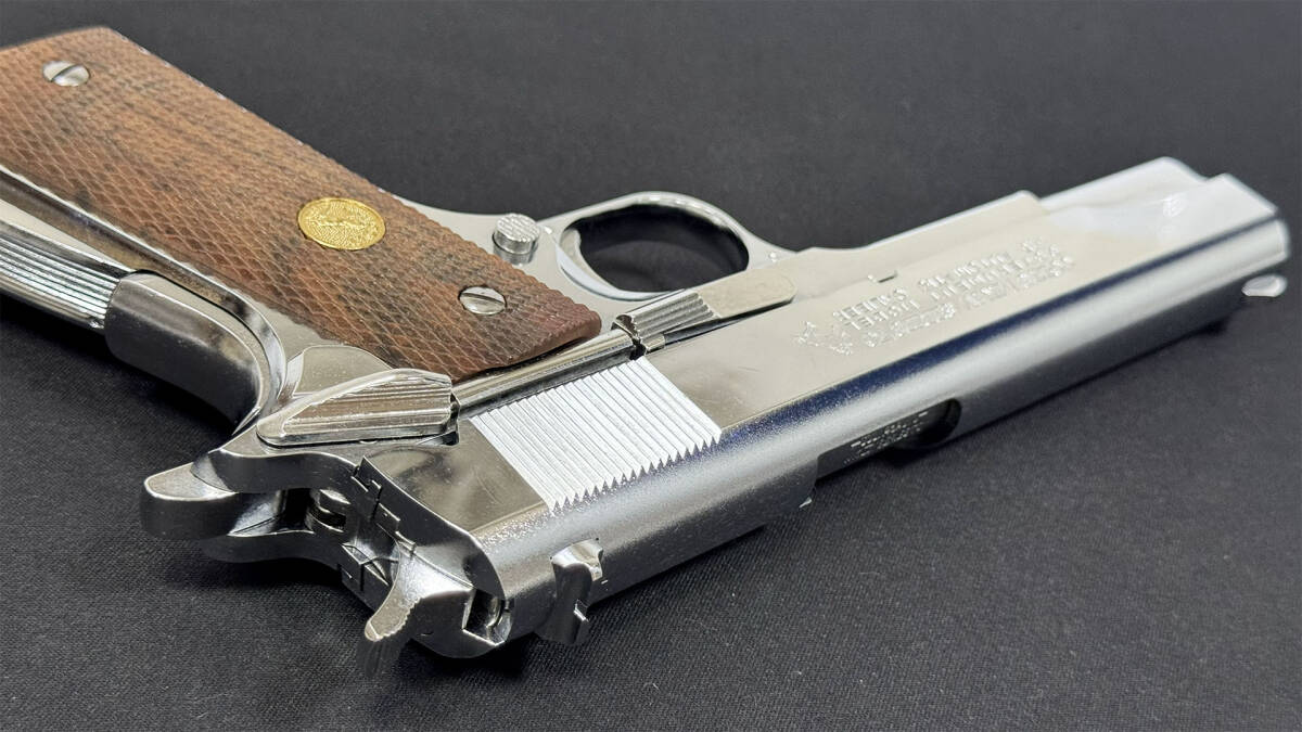 東京マルイ コルト ガバメント シリーズ'70 ニッケルフィニッシュ