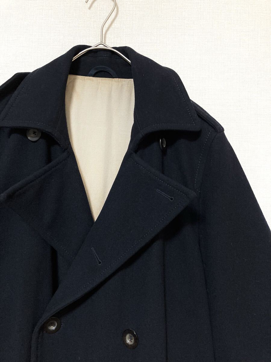 ジルサンダー jil sander ダブルブレスト ウール チェスターコート