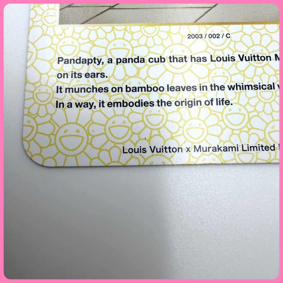 ルイヴィトン LOUIS VUITTON 村上隆 コレクティブルカード LOUIS