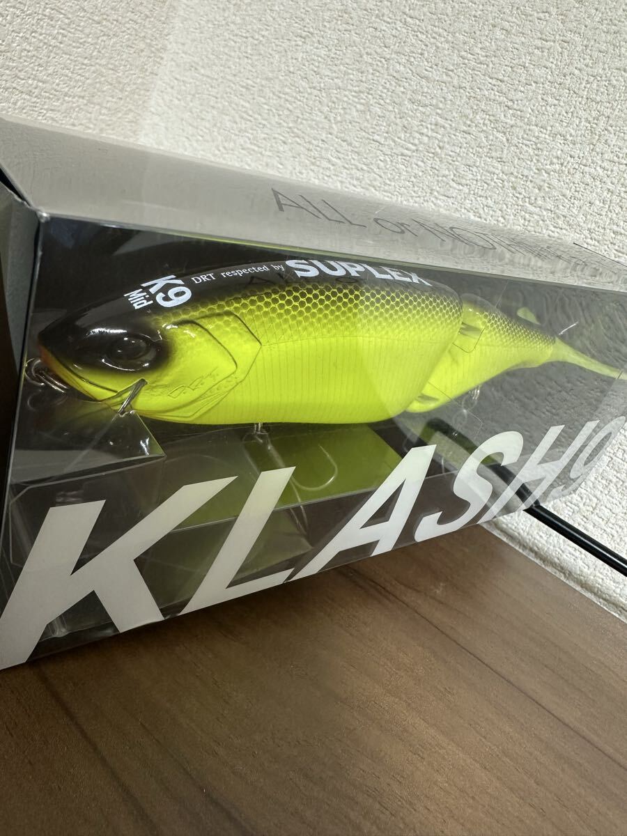 DRT SUPLEX クラッシュ9 Mid ブラックバックチャート SUPLEX K9 mid