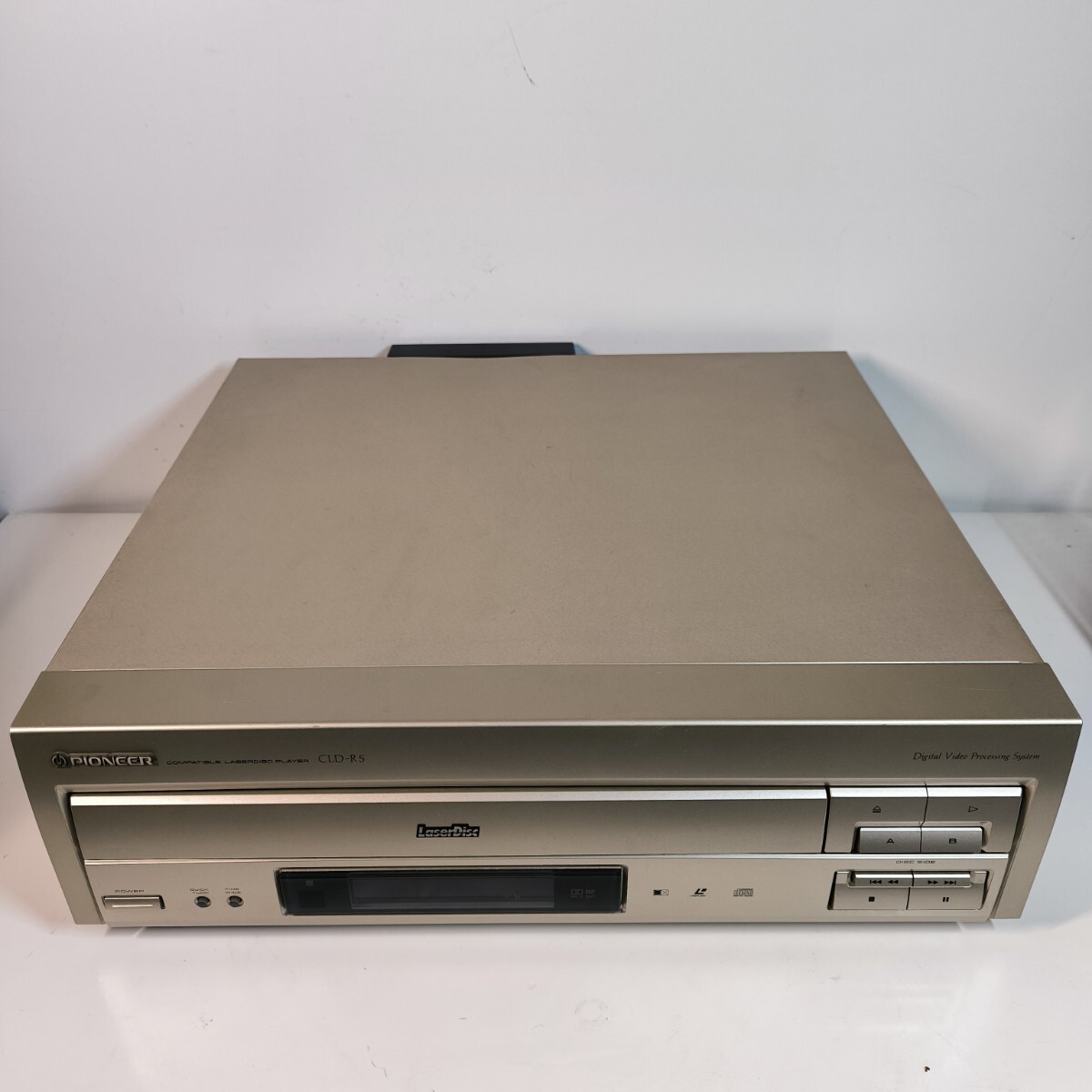 美品 Pioneer CLD-R5 レーザーディスクプレーヤー 純正リモコン付き