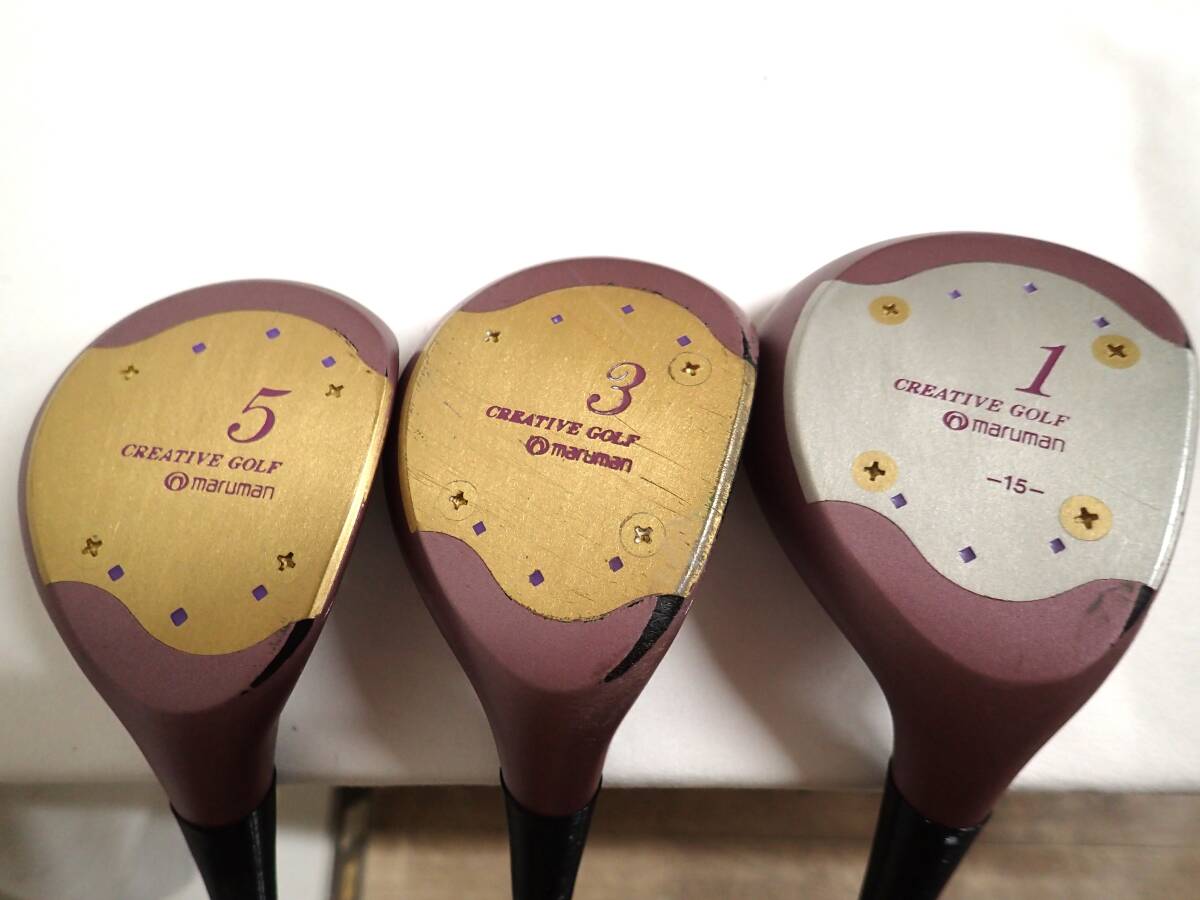 maruman eline マルマン レディース ゴルフセット 11本 右利き用