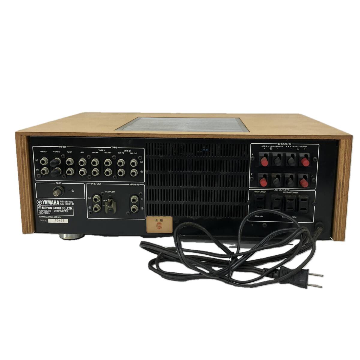 YAMAHA ヤマハ CA－1000Ⅲ 整備品 美品・整備済YAMAHA ヤマハ