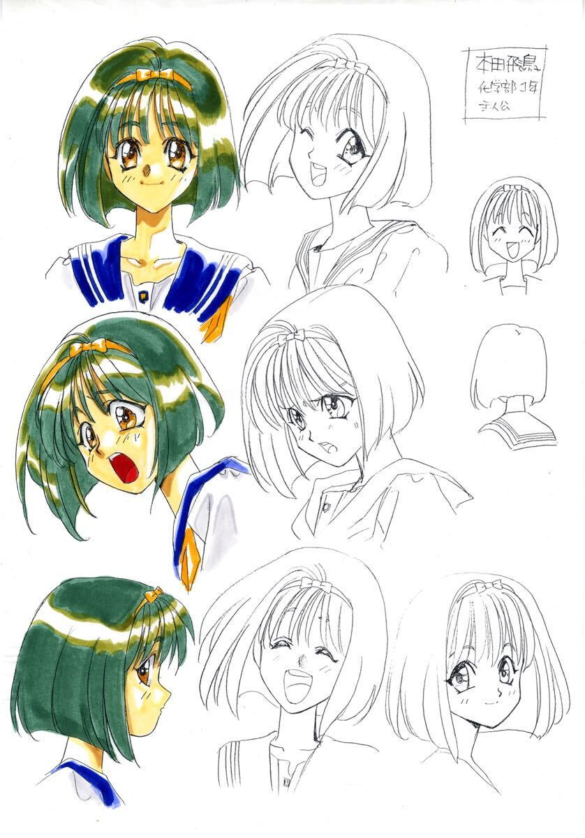 手描きイラスト【あすか120】【本田飛鳥】【キャラクター設定画