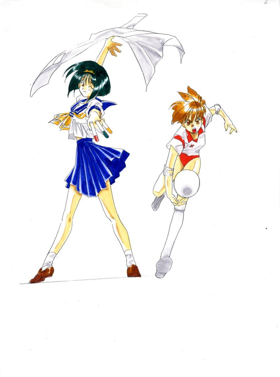 手描きイラスト【あすか120】【本田飛鳥】【キャラクター設定画