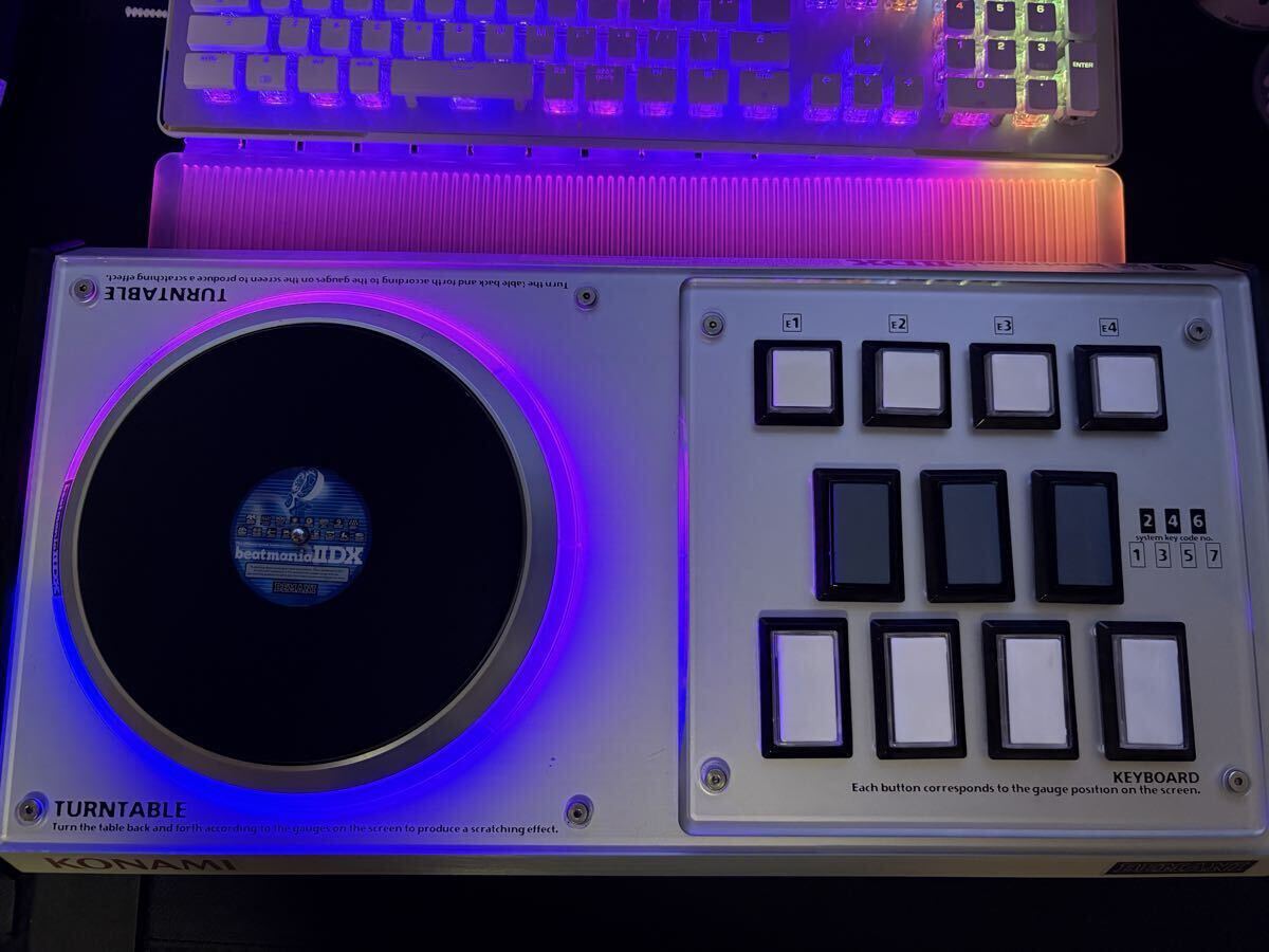 ビートマニア 後期プレミアムコントローラー ライトニングフルカラー