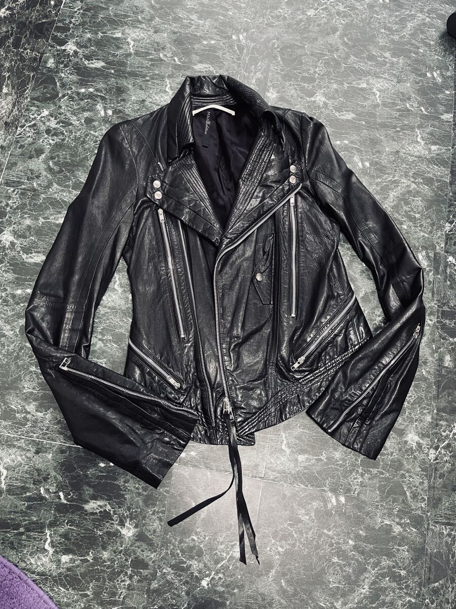 EKAM × Edition エカム エディション レザーライダースジャケットL