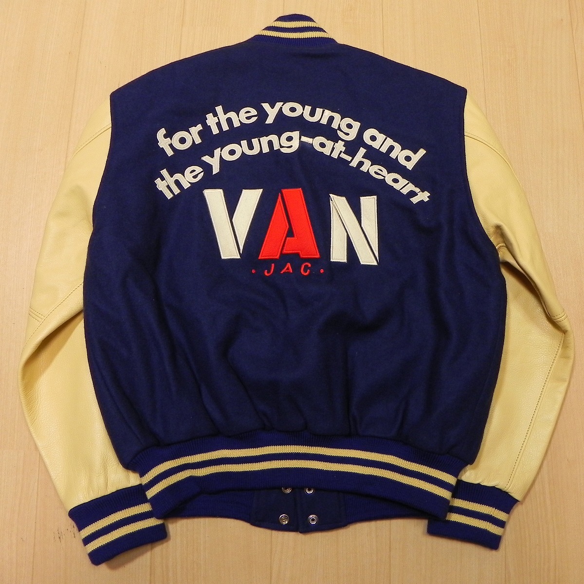 ☆ 美品希少! 当時物日本製VAN JAC ヴァンヂャケットアーチロゴ