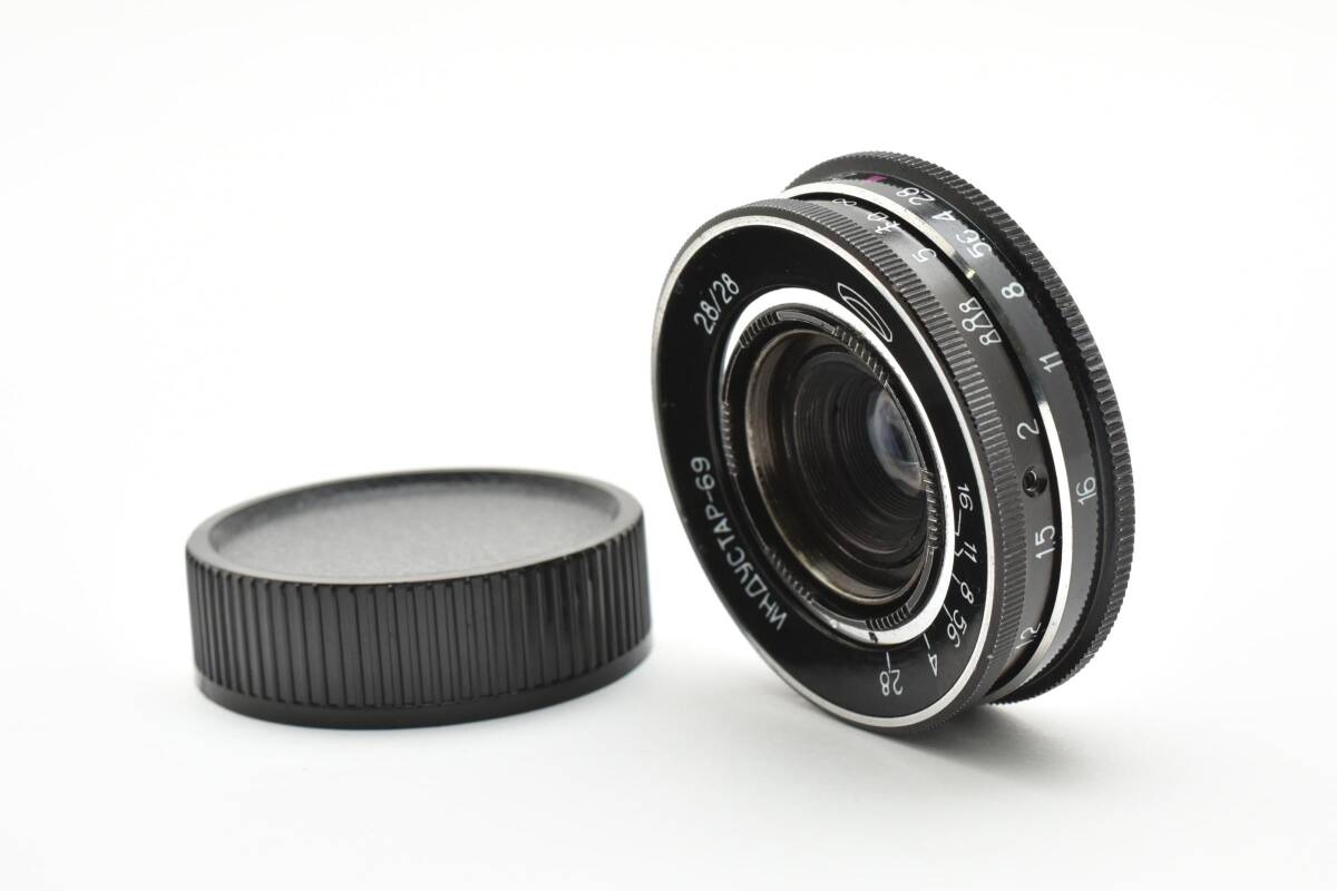 希少＊Industar-69 28mm f2.8 ライカLマウント L39マウント オールド
