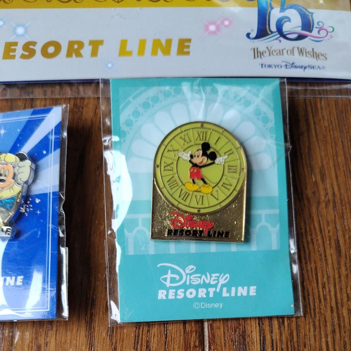 ディズニーリゾートライン 15周年 ピンバッジ 4個セット｜Yahoo!フリマ