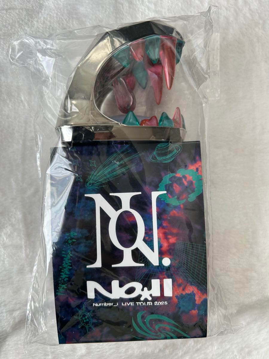 ナンバーアイ Number_i LIVE TOUR 2025 ペンライト 銀テープ 1本