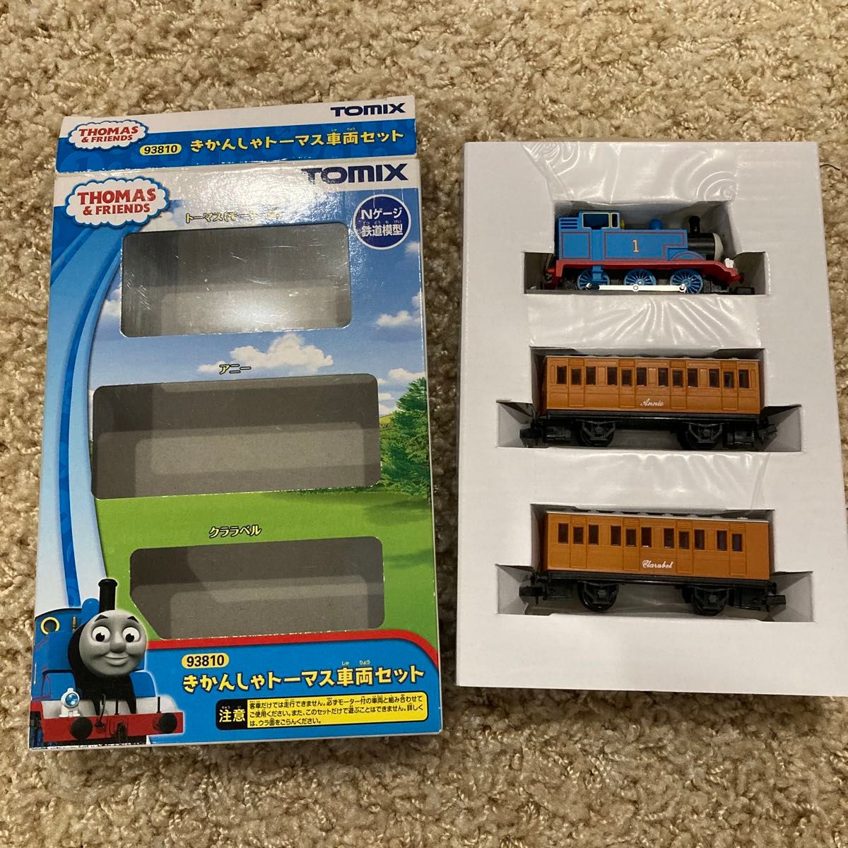 TOMIX きかんしゃトーマス車両セット Nゲージ トーマス アニー