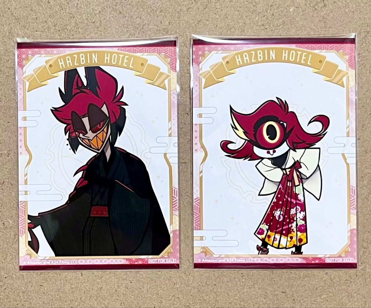ハズビンホテル HAZBIN HOTEL アニメイト 和服 特典 ブロマイド