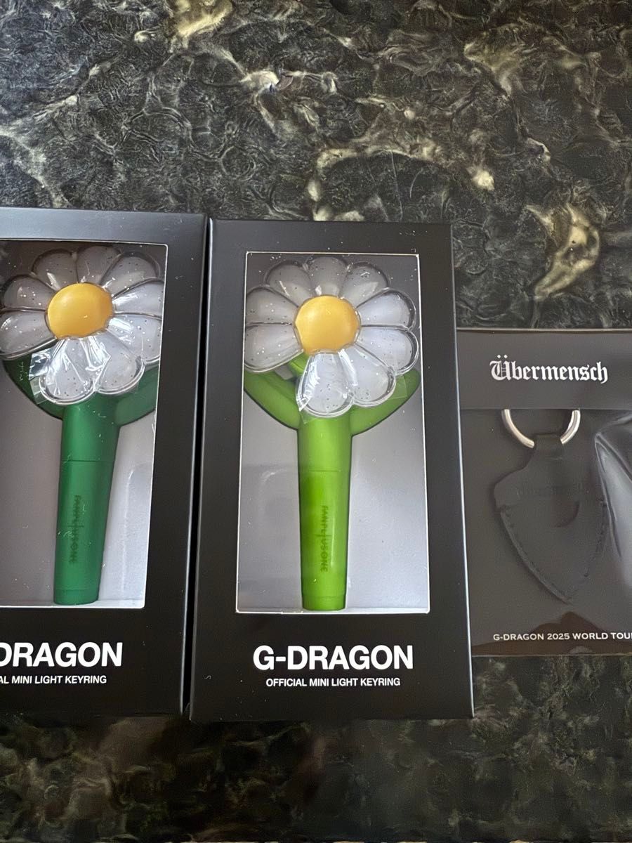 G-dragon ミニライト ペンライトキーリング 公式ペンライト ジー