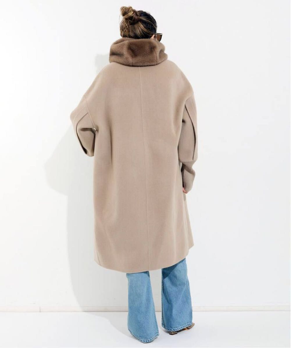 L'Appartement 【LOU ANDREA/ルーアンドレア】 RIB WOOL COAT｜Yahoo