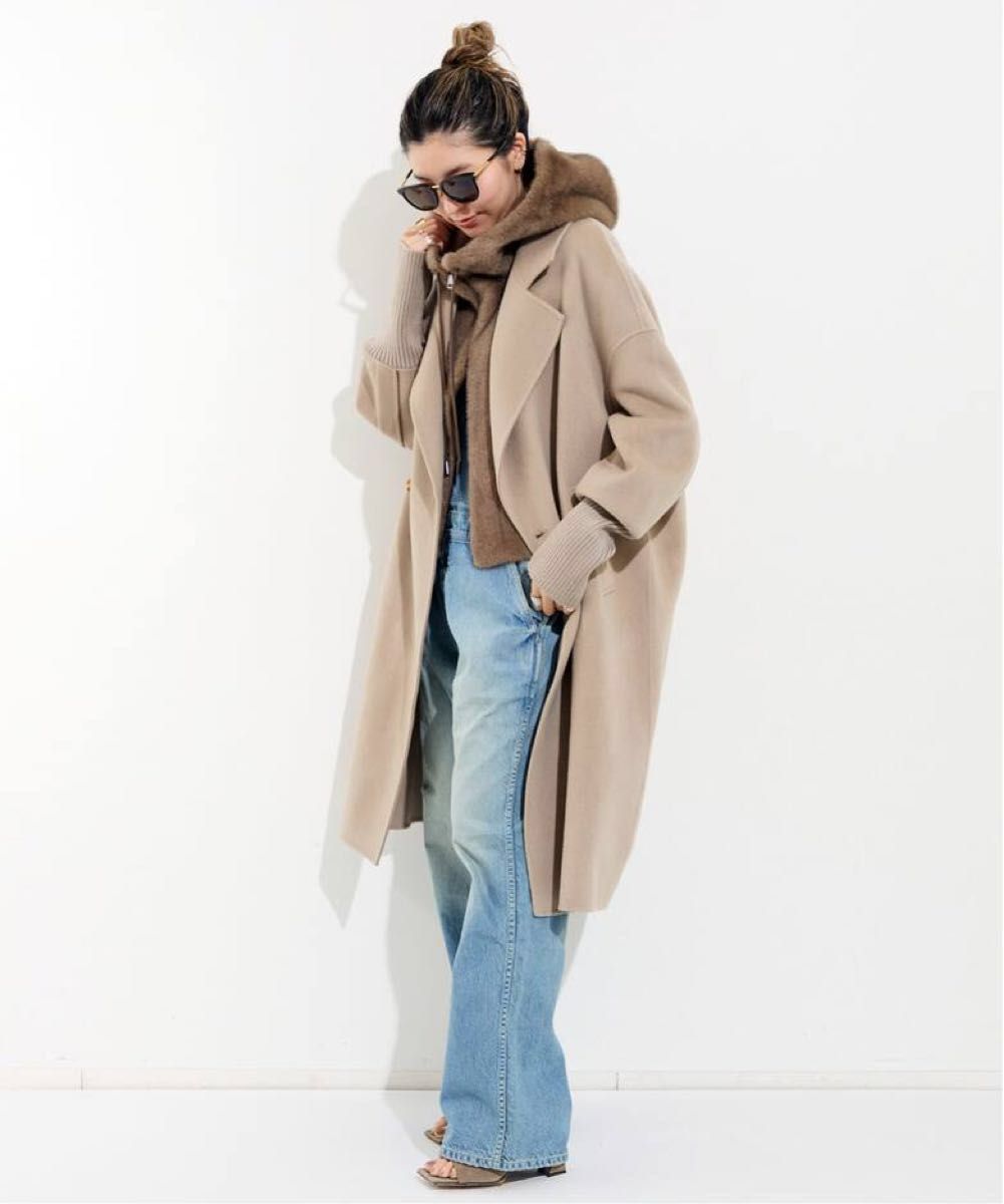 L'Appartement 【LOU ANDREA/ルーアンドレア】 RIB WOOL COAT｜Yahoo