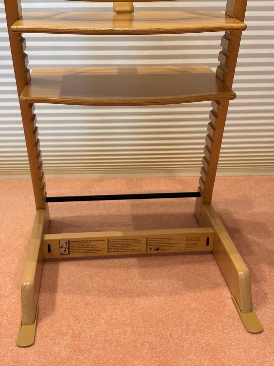ストッケ トリップトラップ ベビーセット付 ナチュラル STOKKE