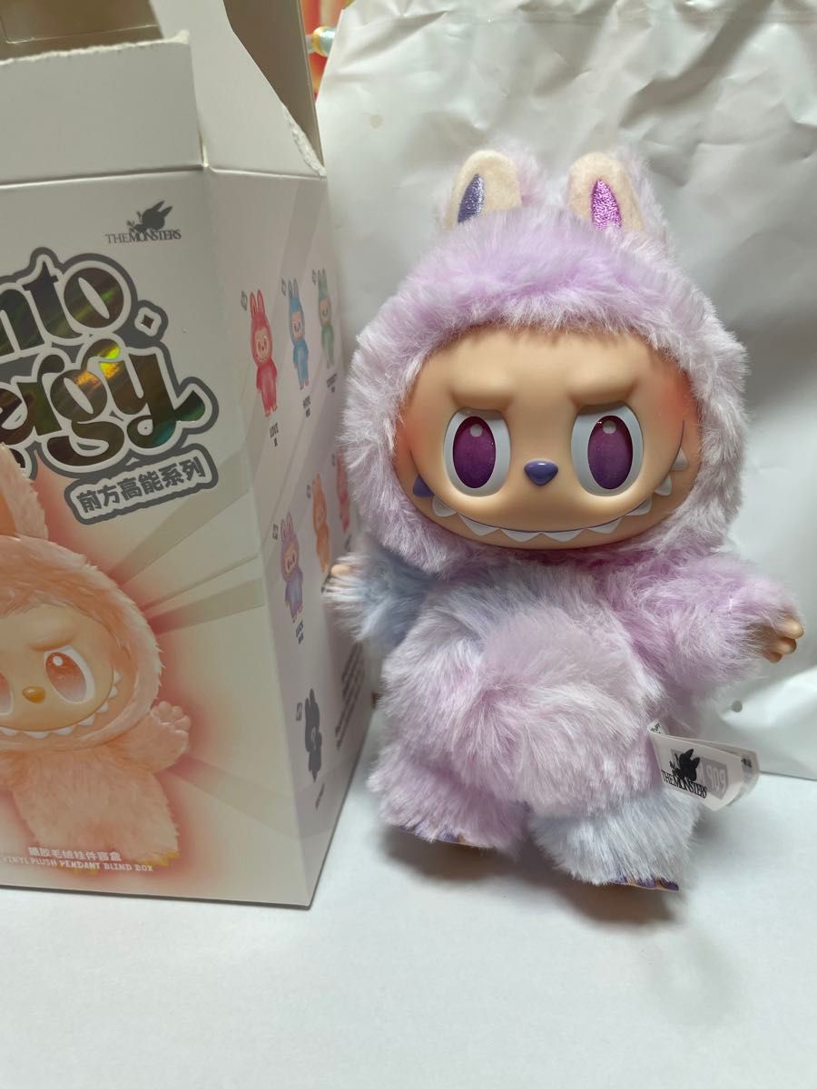 正規品】ラブブ エナジー Luck ラック ぬいぐるみ 紫 POPMART｜Yahoo