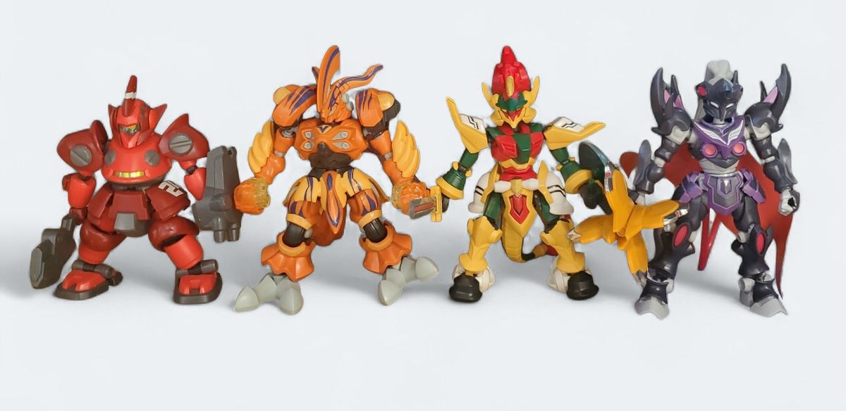 ダンボール戦機 LBX ゼノン イフリート リュウビ デクOZ 組立品 +