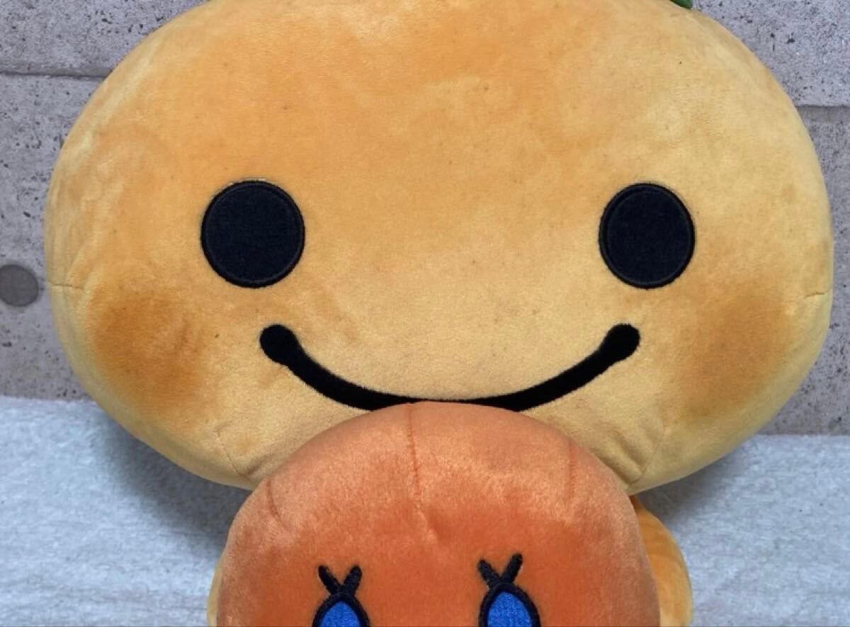 当時物/平成レトロ サンエックス こげぱん/抱きクッション みかんぼう