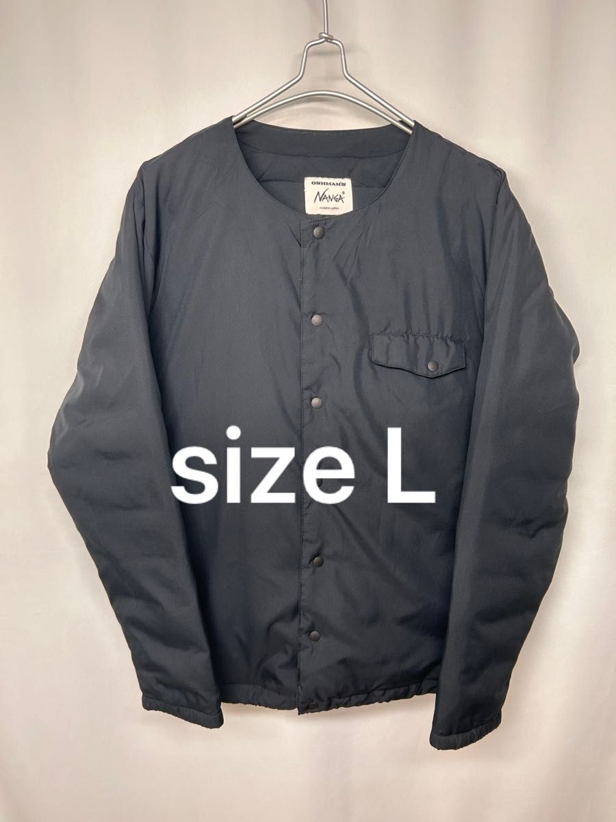 美品】OSHMAN'S×NANGAナンガINNER DOWN CARDIGAN｜Yahoo!フリマ（旧