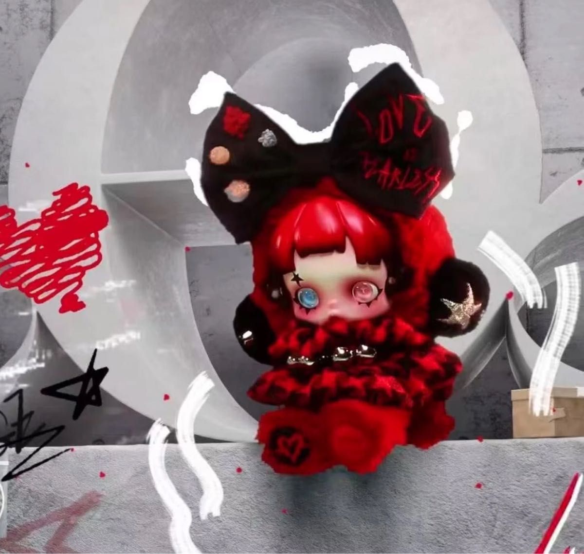 SKULLPANDA スカルパンダ ぬいぐるみ ヨーロッパ限定ぬいぐるみ 6khz