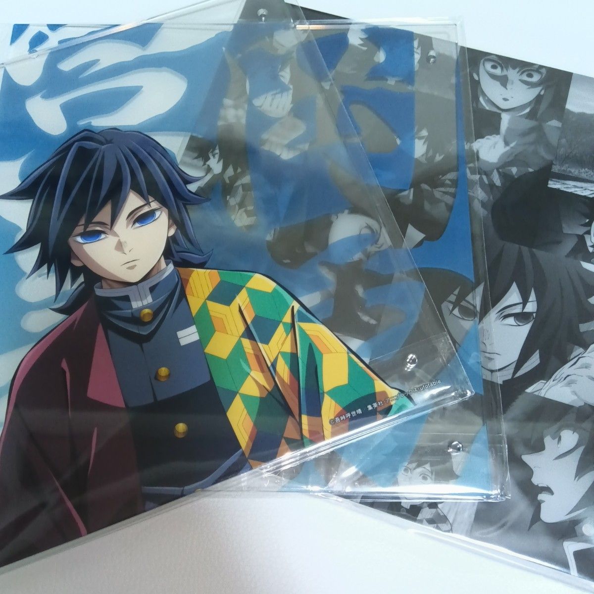 冨岡義勇 鬼滅の刃 柱イベント 柱稽古編 コラージュレイヤードパネル