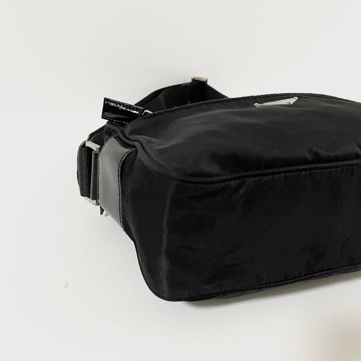 極美品】PRADA プラダ ショルダーバッグ カメラバッグ ナイロン×レザー