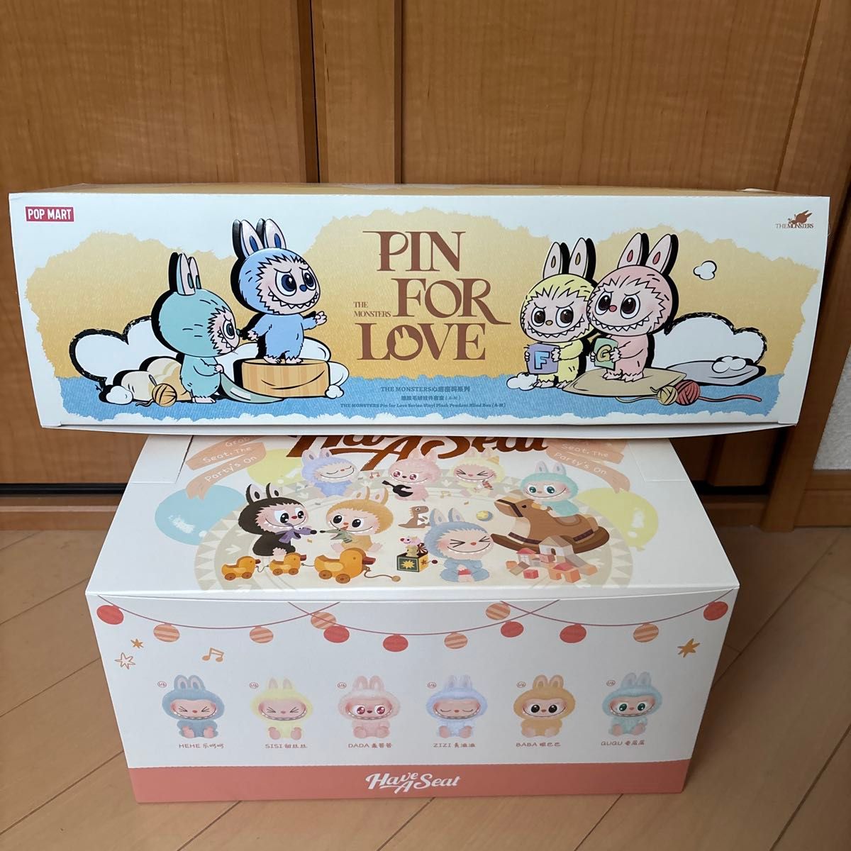 POPMART ラブブ アソートボックス 空箱 2種類セット labubu｜Yahoo