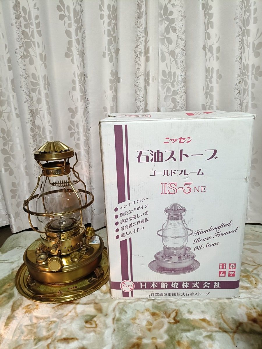 美品】ニッセン石油ストーブ ゴールドフレーム IS-3NE 復刻版｜Yahoo